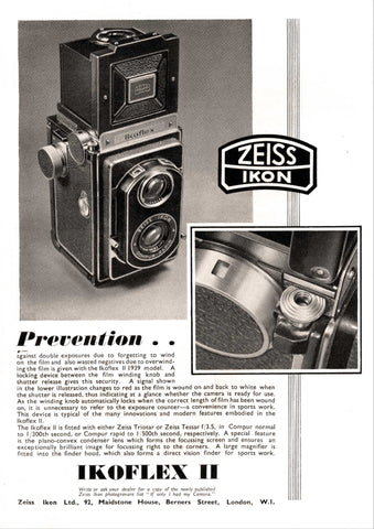 Zeiss-Ikon Ikoflex Ad V (JPG) - Zeiss-Ikon- Petrakla Classic Cameras
