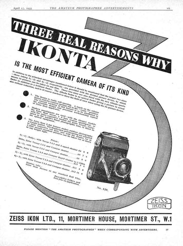 Zeiss-Ikon Ikonta Ad (JPG) - Zeiss-Ikon- Petrakla Classic Cameras