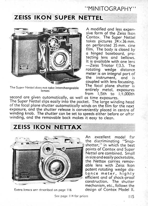 Zeiss-Ikon Super Nettel Ad (JPG) - Zeiss-Ikon- Petrakla Classic Cameras
